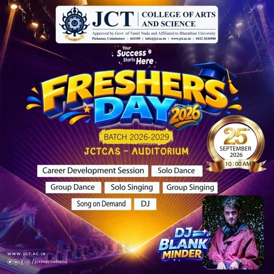 Fresher's Day 2026