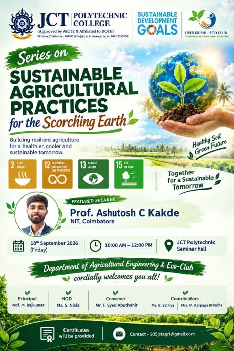 Workshop on Sustainable Agriculture