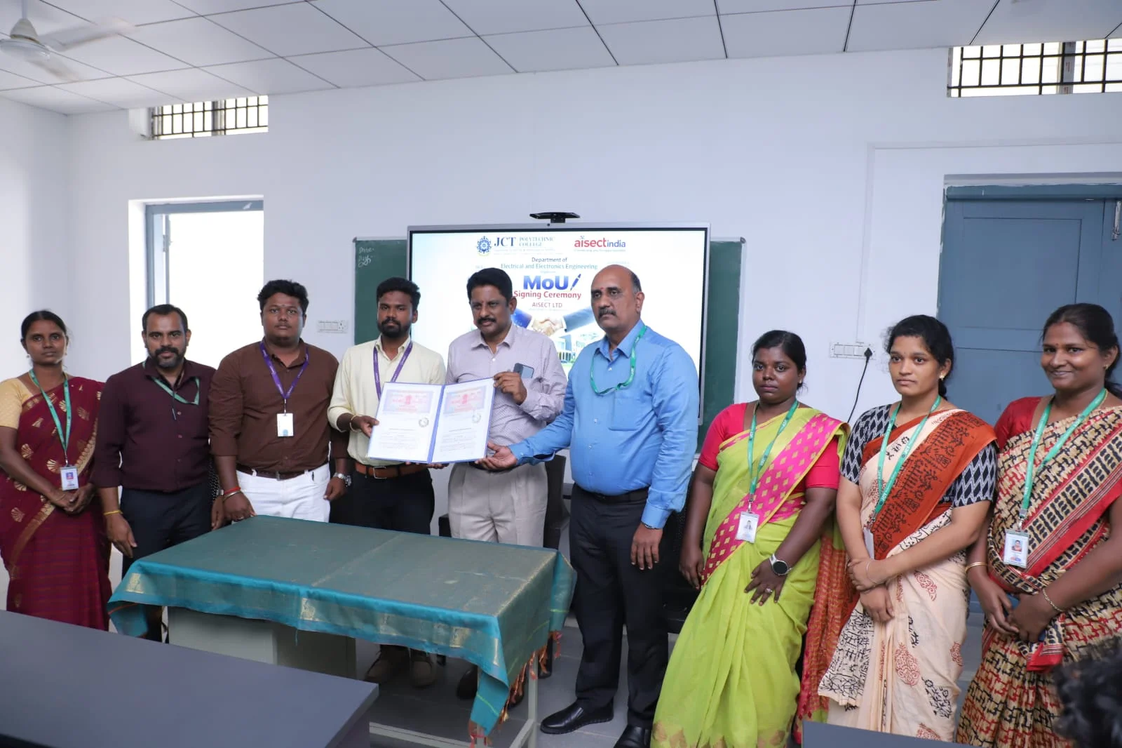 MOU Signing Ceremony with AISECT Ltd — photo 4