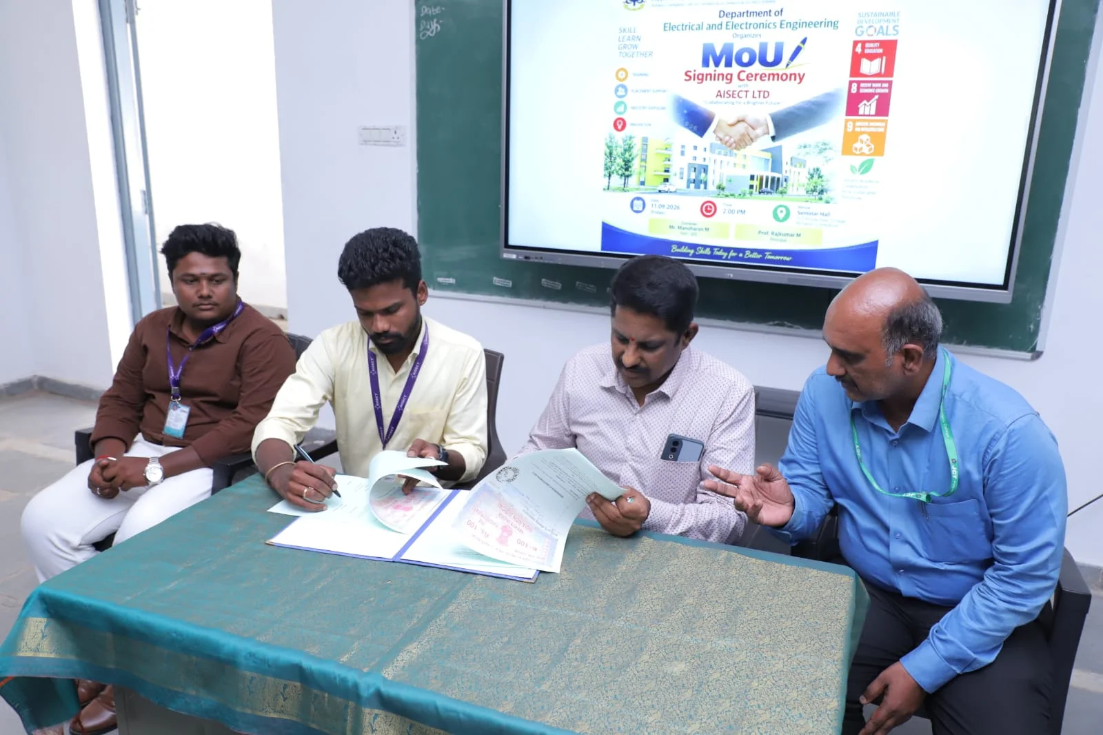 MOU Signing Ceremony with AISECT Ltd — photo 5