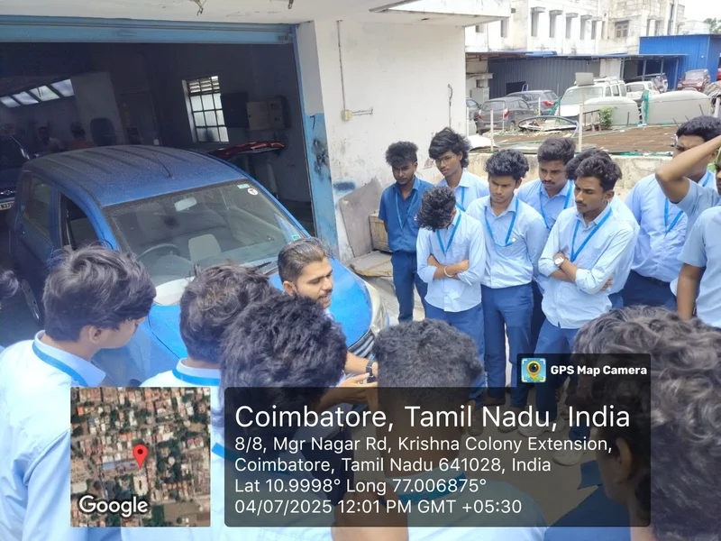 Industrial Visit to Ramani Volkswagen, Coimbatore – 2026 — photo 2