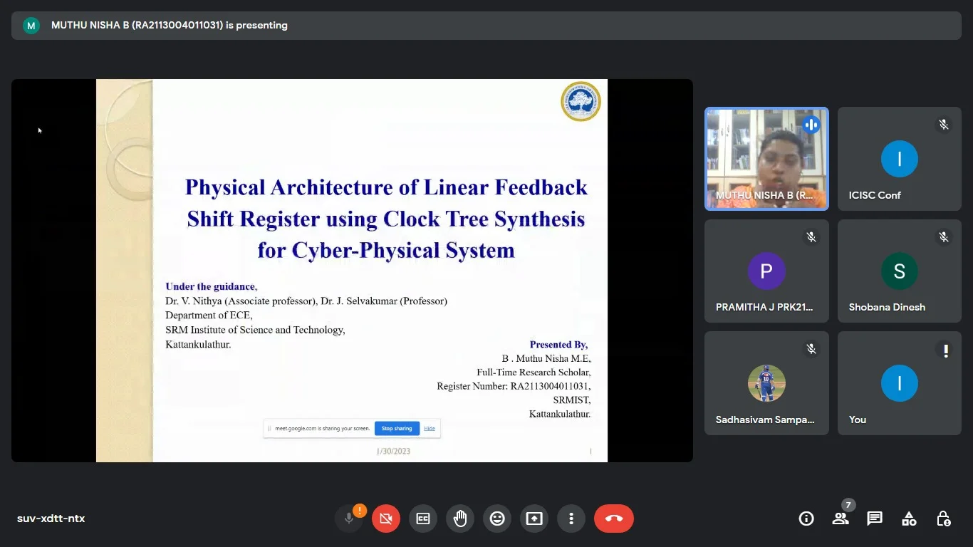 7 TH INTERNATIONAL CONFERENCE ON INVENTIVE SYSTEMS AND CONTROL (ICISC – 2023) — photo 1