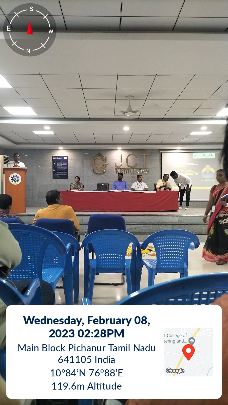Department of Petrochemical Engineering and Entrepreneurship Development cell jointly organized the event “A Entrepreneurship talk on Start up a small scale industry”  in JCTCET Seminar hall — photo 3