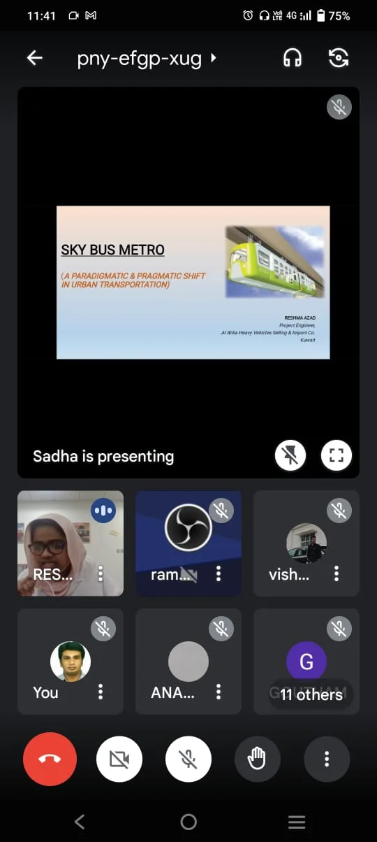 Department of Civil Engineering organized an Alumni Talk Series “Sky Bus Metro” on 13th February 2023 — photo 3