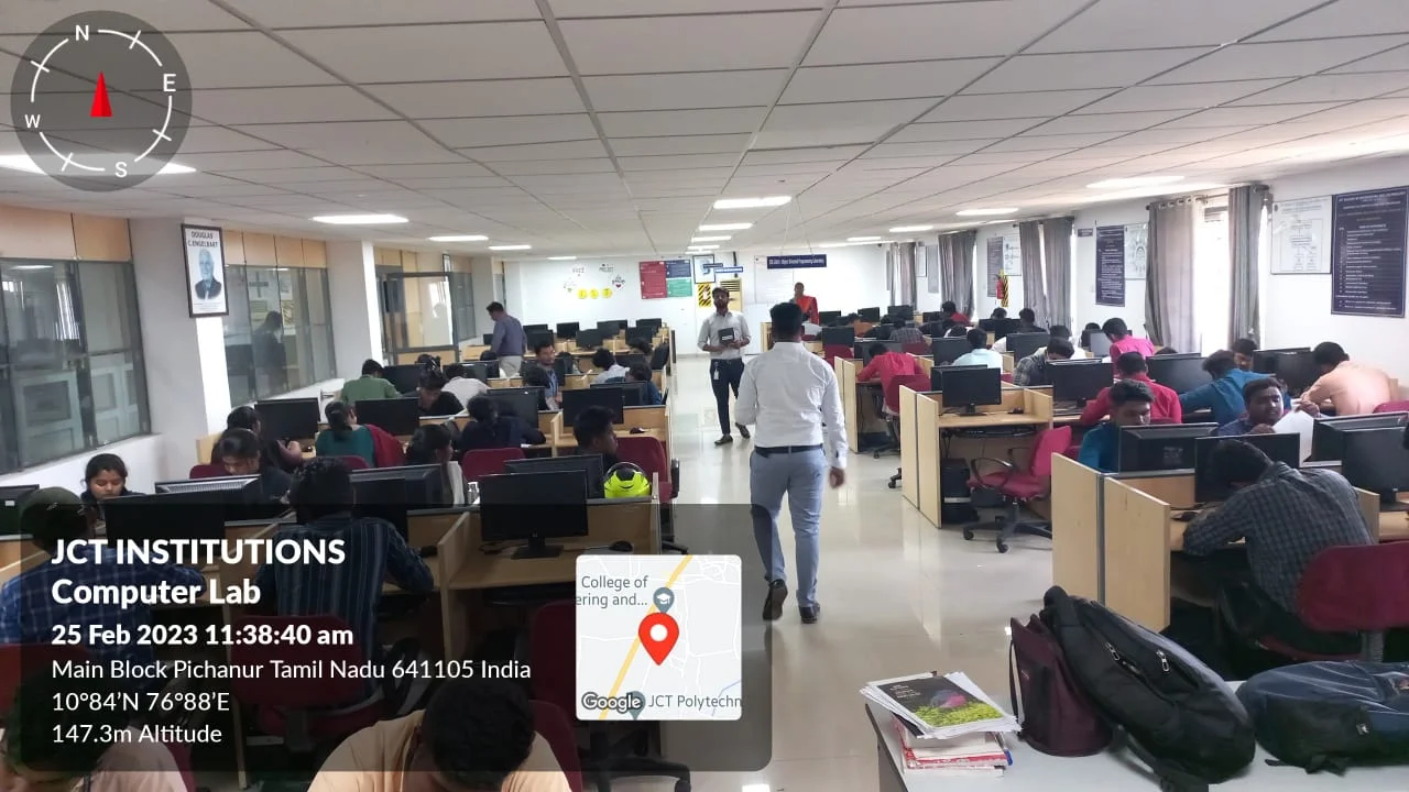 The Department of Training and Placement conducted a “Pool-Campus Drive” at  JCT campus on 25.02.2023 — photo 16