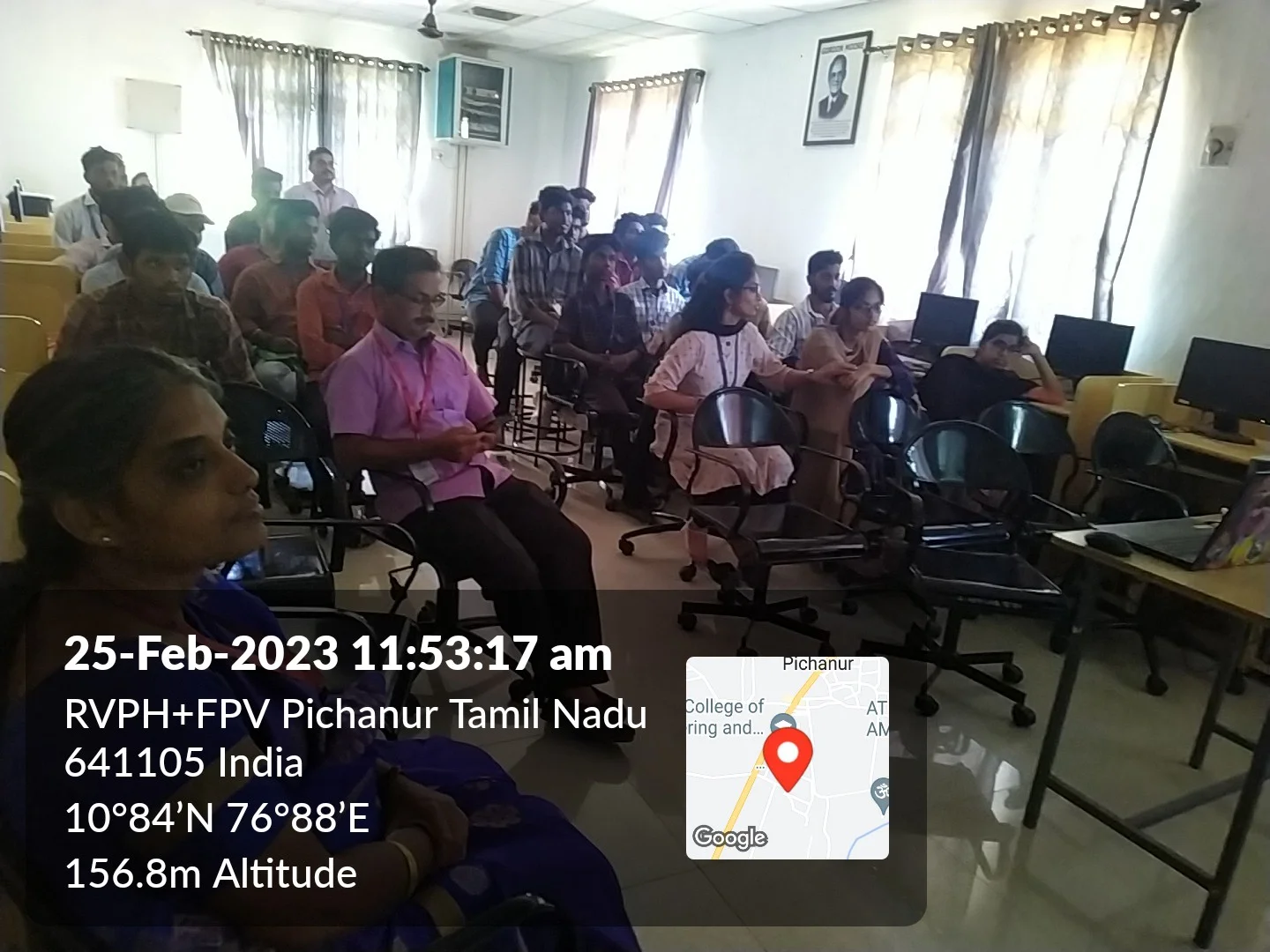 On 25th February 2023, Department of Electronics and Communication Engineering organized an Expert Talk on “Scope and opportunities after engineering” — photo 2