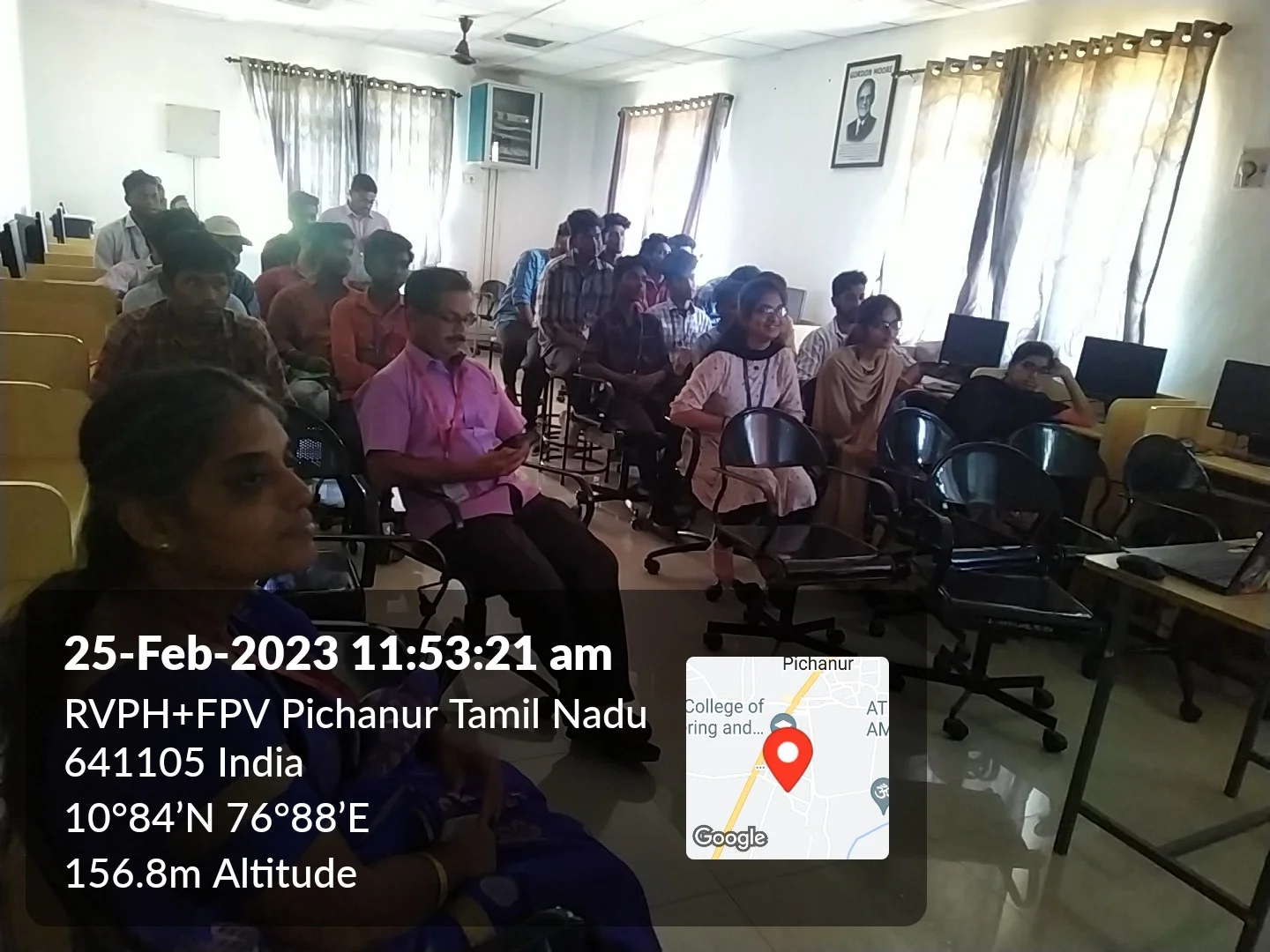 On 25th February 2023, Department of Electronics and Communication Engineering organized an Expert Talk on “Scope and opportunities after engineering” — photo 3
