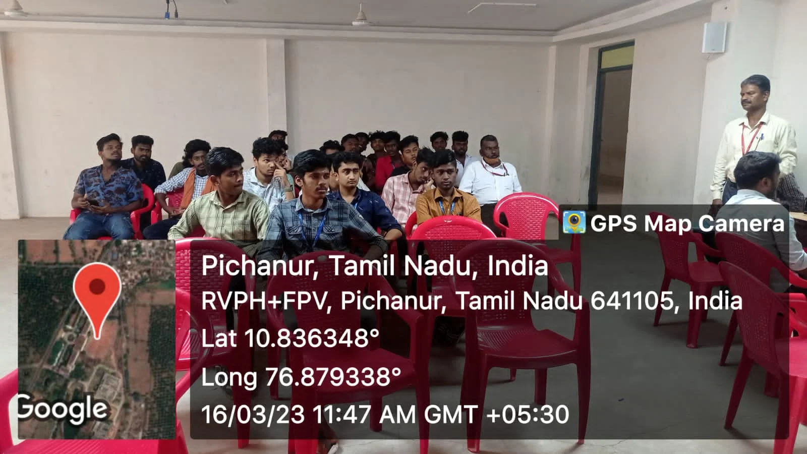 The Department of Mechanical Engineering, JCT College of Engineering and Technology, Coimbatore organized a Guest Lecture entitled “Strength of Transverse Loading on Beams" on 16.03.2023 — photo 1
