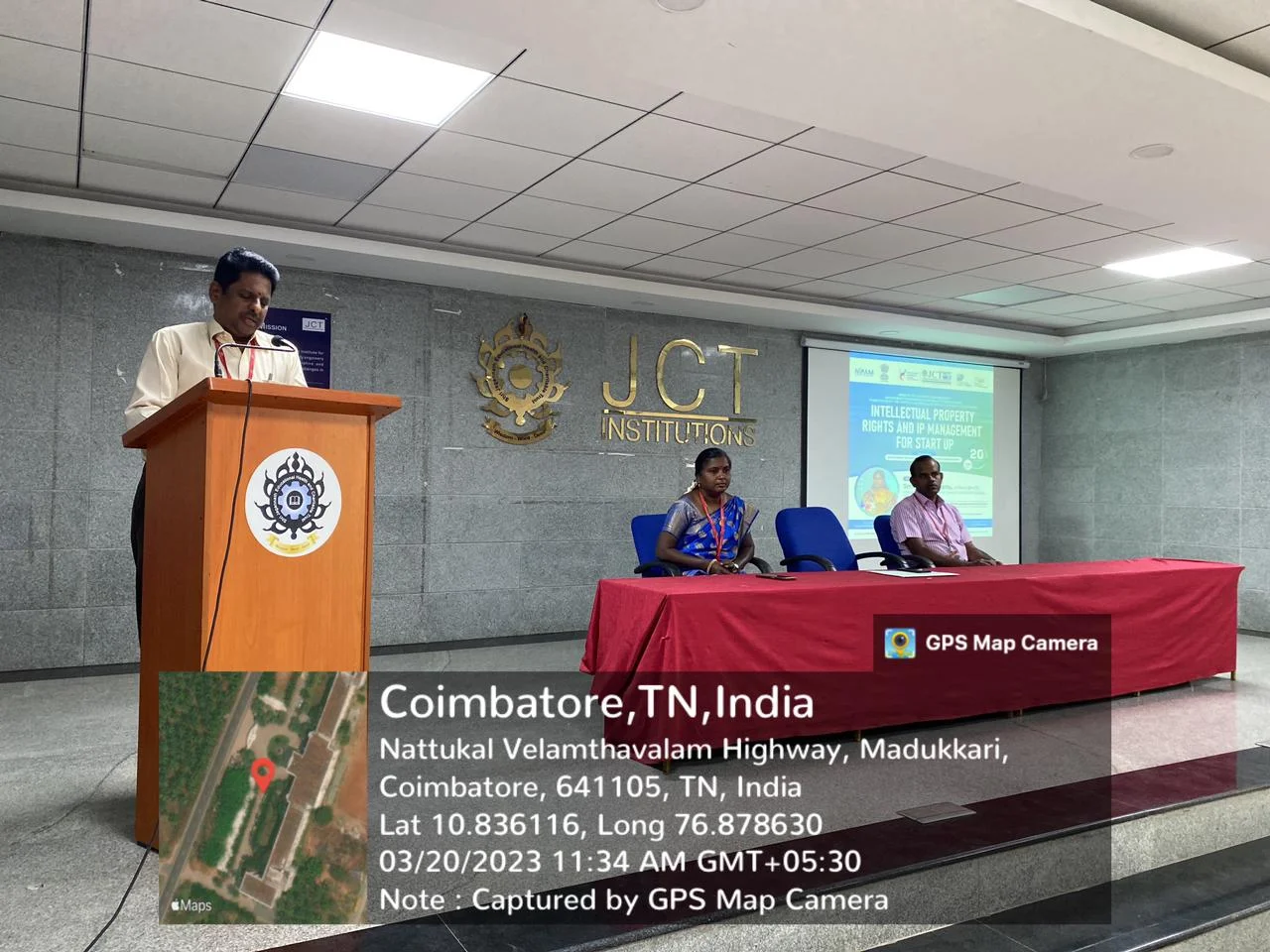 The Department of EEE organizes a program on “Intellectual Property Rights and Management for Startup” on 20thMarch, 2023 — photo 5