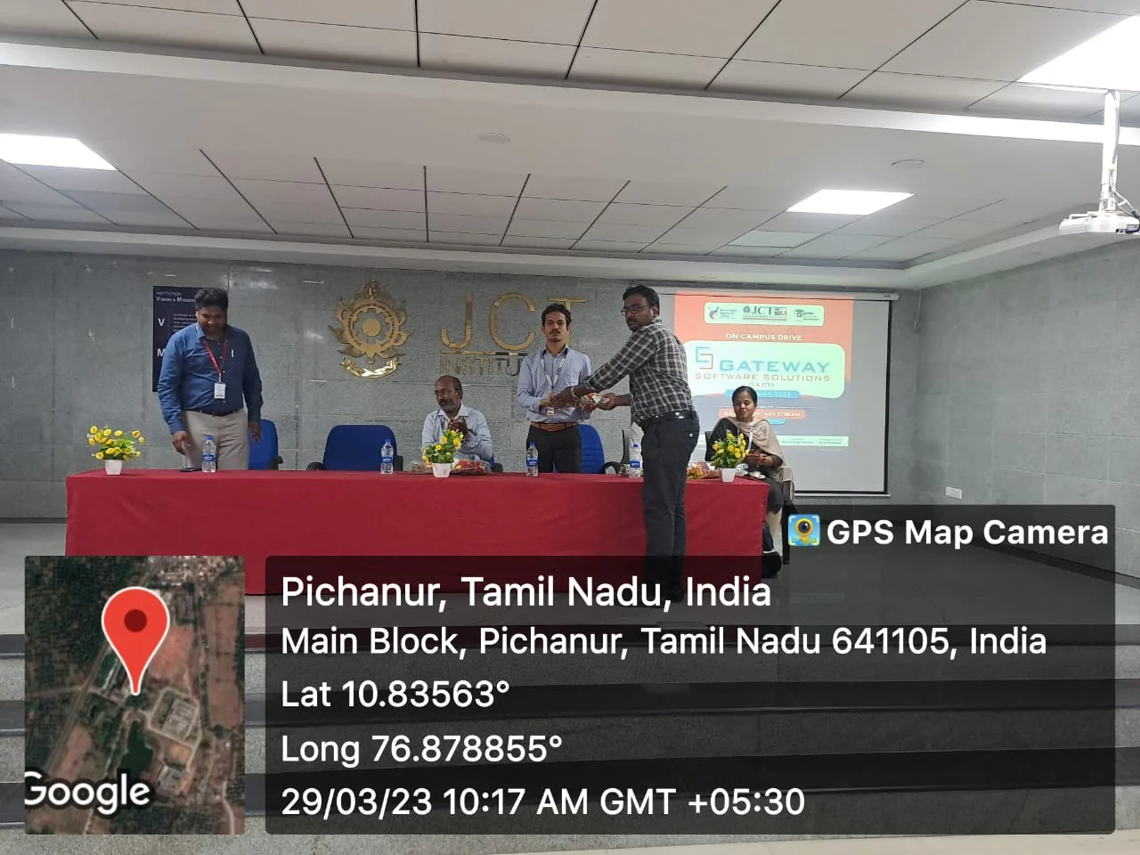 The Department of Training and Placement conducted a Campus Drive at JCT campus on 29.03.2023 - GATEWAY Software Solutions Pvt. Ltd Coimbatore — photo 4