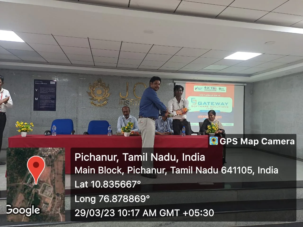 The Department of Training and Placement conducted a Campus Drive at JCT campus on 29.03.2023 - GATEWAY Software Solutions Pvt. Ltd Coimbatore — photo 5