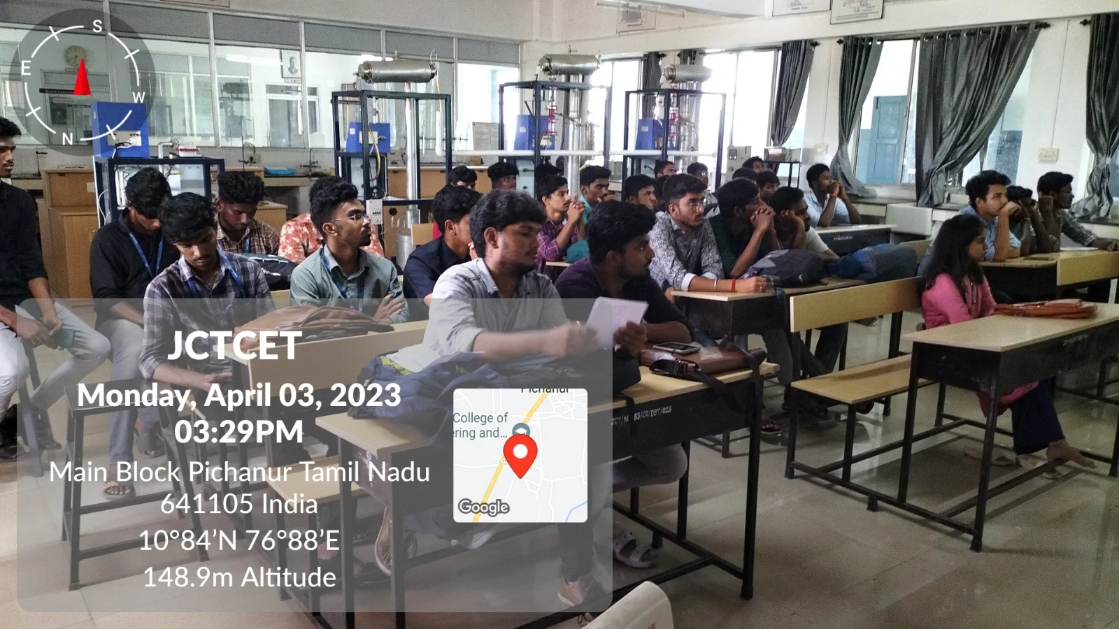 On 3rd April 2023, Department of Petrochemical Engineering organized the National Seminar on “Introduction to Process Engineering and Ethanol Production” — photo 9