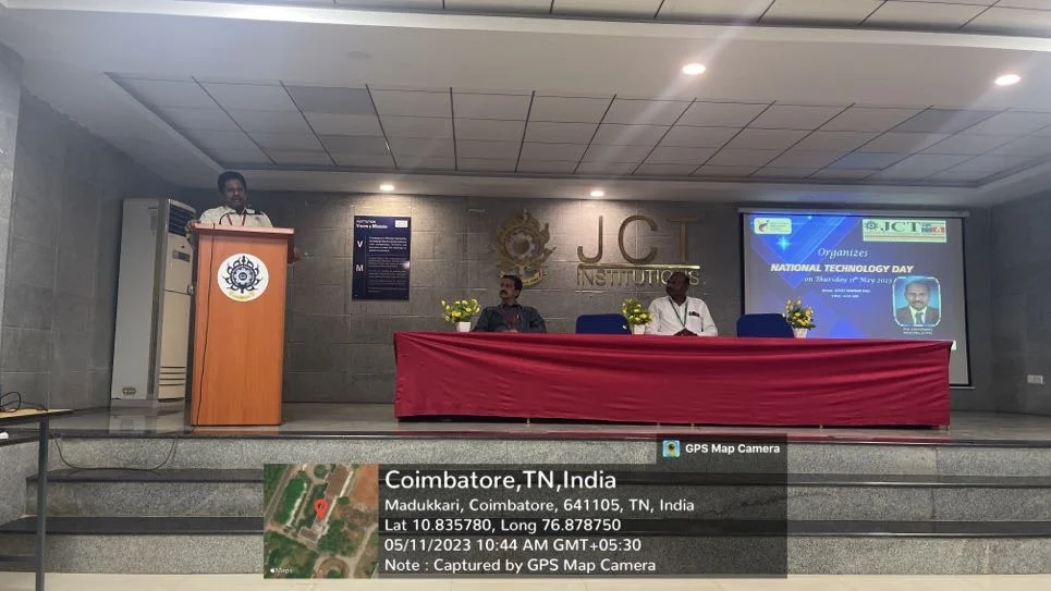 National Technology Day was celebrated in JCT College of Engineering and Technology on May 11, 2023. — photo 2
