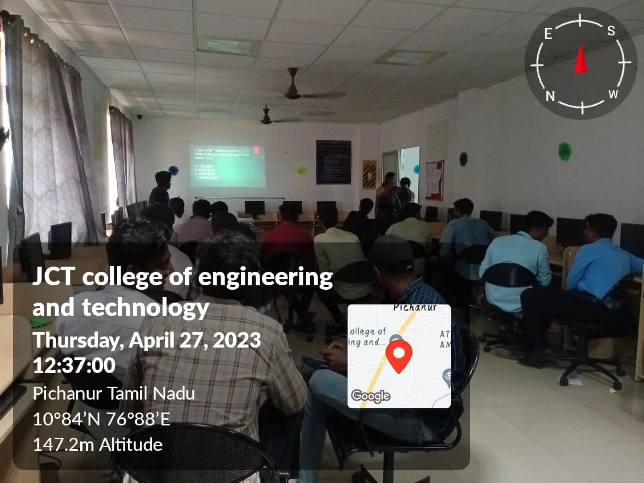 On 27th April 2023 JFINAGLES a National Level Technical Symposium was conducted by department of Electronics and Communication Engineering — photo 11