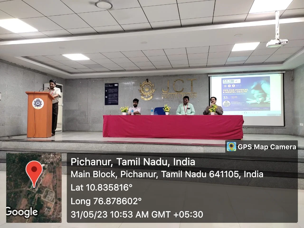 A Seminar on "Tips for physical and mental health" was held on 31.05.2023 at 10. 30a m -11.30 am onwards by the NSS, YRC& RCC — photo 2