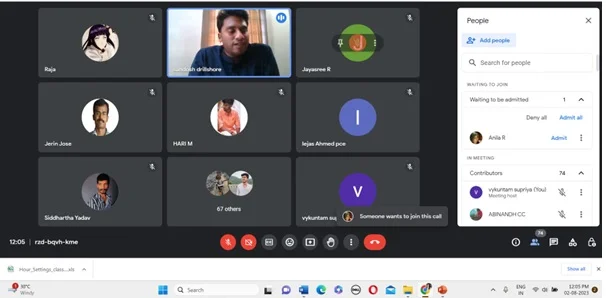 Department of Petroleum Engineering organized a Five days online FDP — photo 9