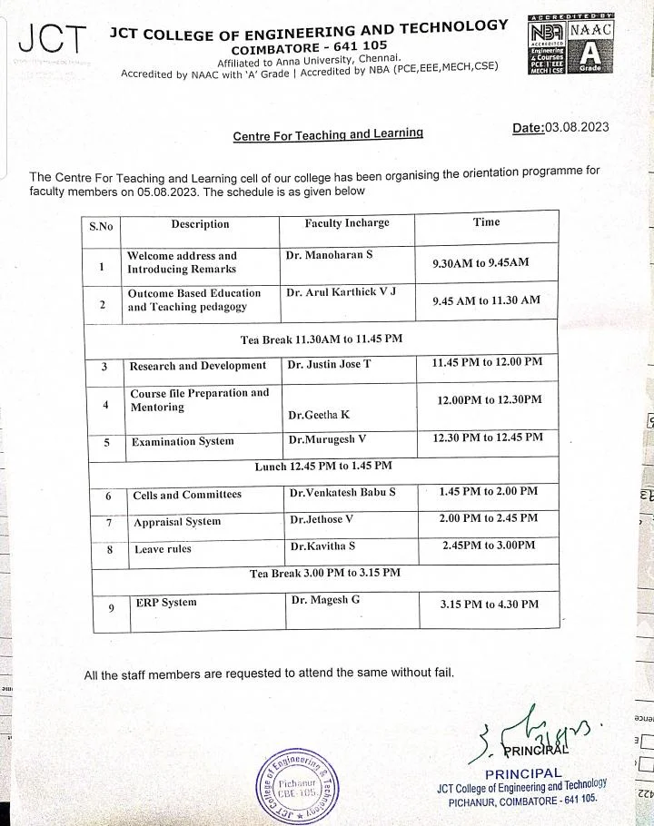 Orientation programme for faculty members — photo 12