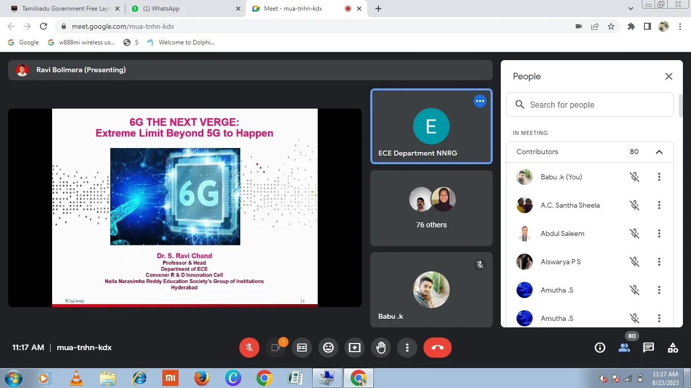 Online FDP on the topic 5G NETWORKS & BEYOND — photo 9