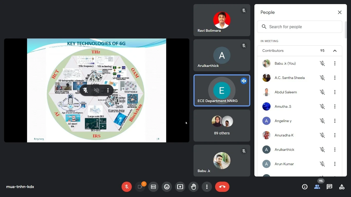 Online FDP on the topic 5G NETWORKS & BEYOND — photo 12