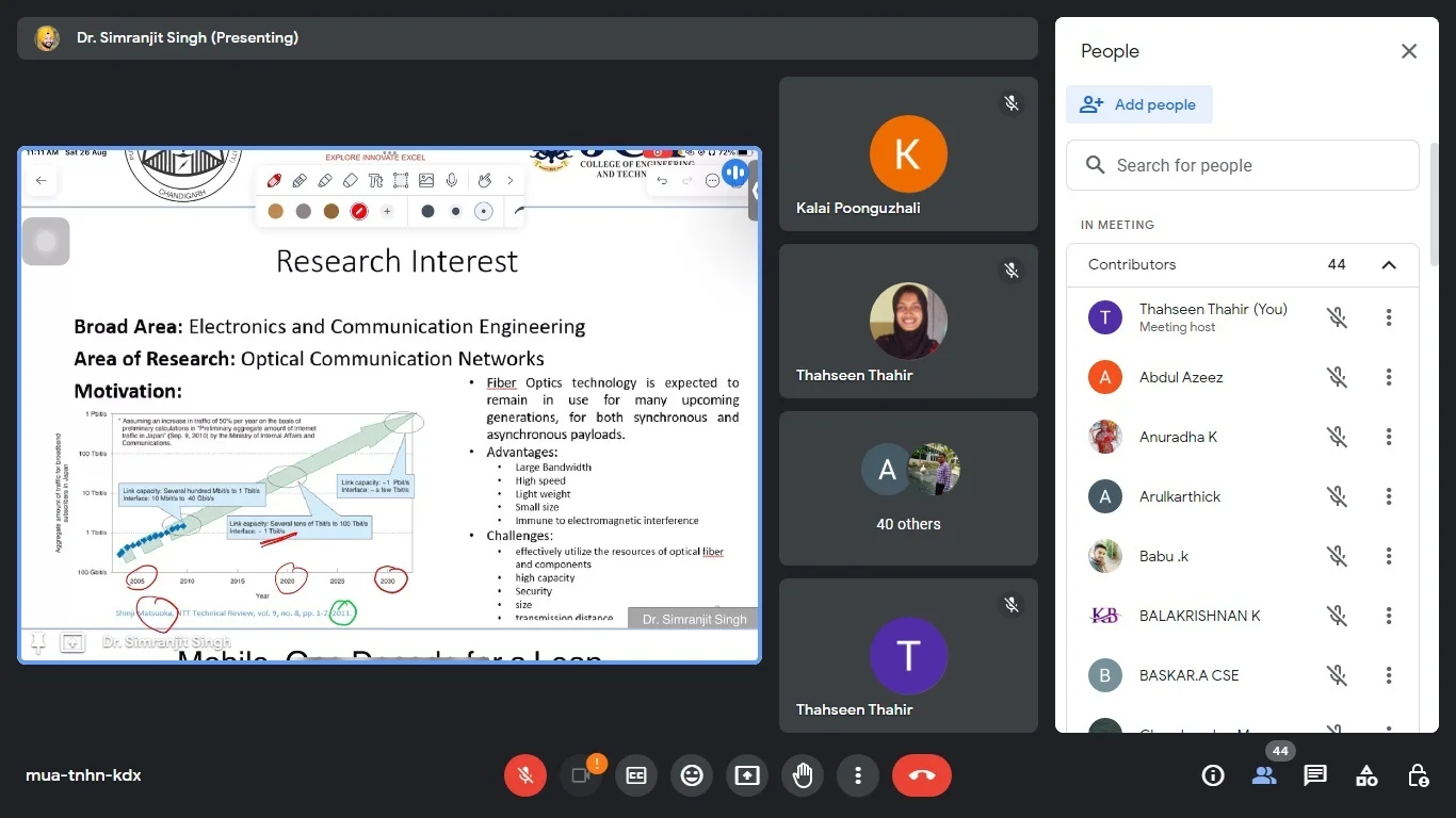 Online FDP on the topic 5G NETWORKS & BEYOND — photo 37