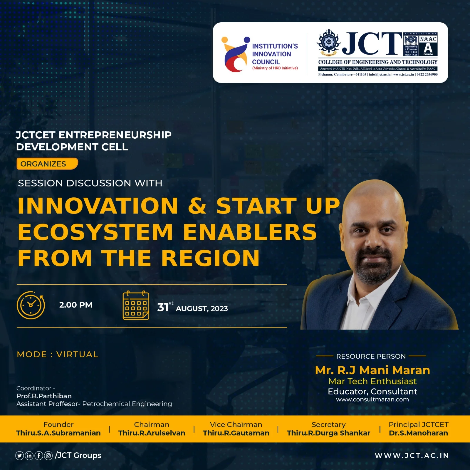 Webinar on Innovation and Startup Ecosystem Enablers from the region — photo 6