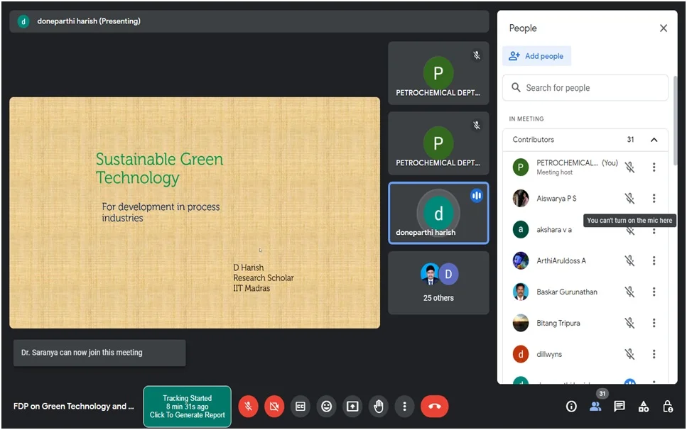 Online Faculty Development Program on Green Technology and Sustainability — photo 6