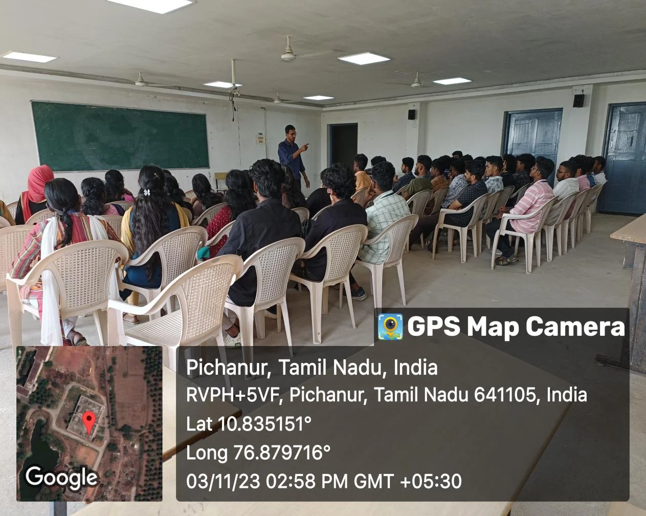 An Alumni talk  on Career Opportunities for Civil Engineers on November 03rd , 2023 — photo 2