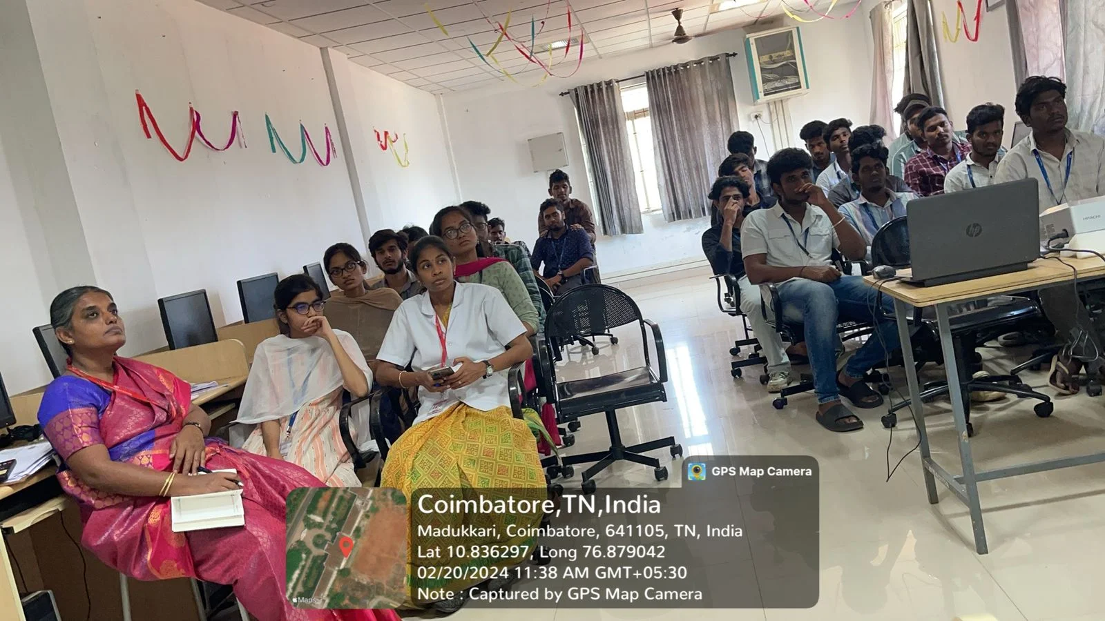 Guest lecture on “IoT ENABLED SUSTAINABLE AGRICULTURE AND FOOD SECURITY” on 20.02.2024 — photo 3
