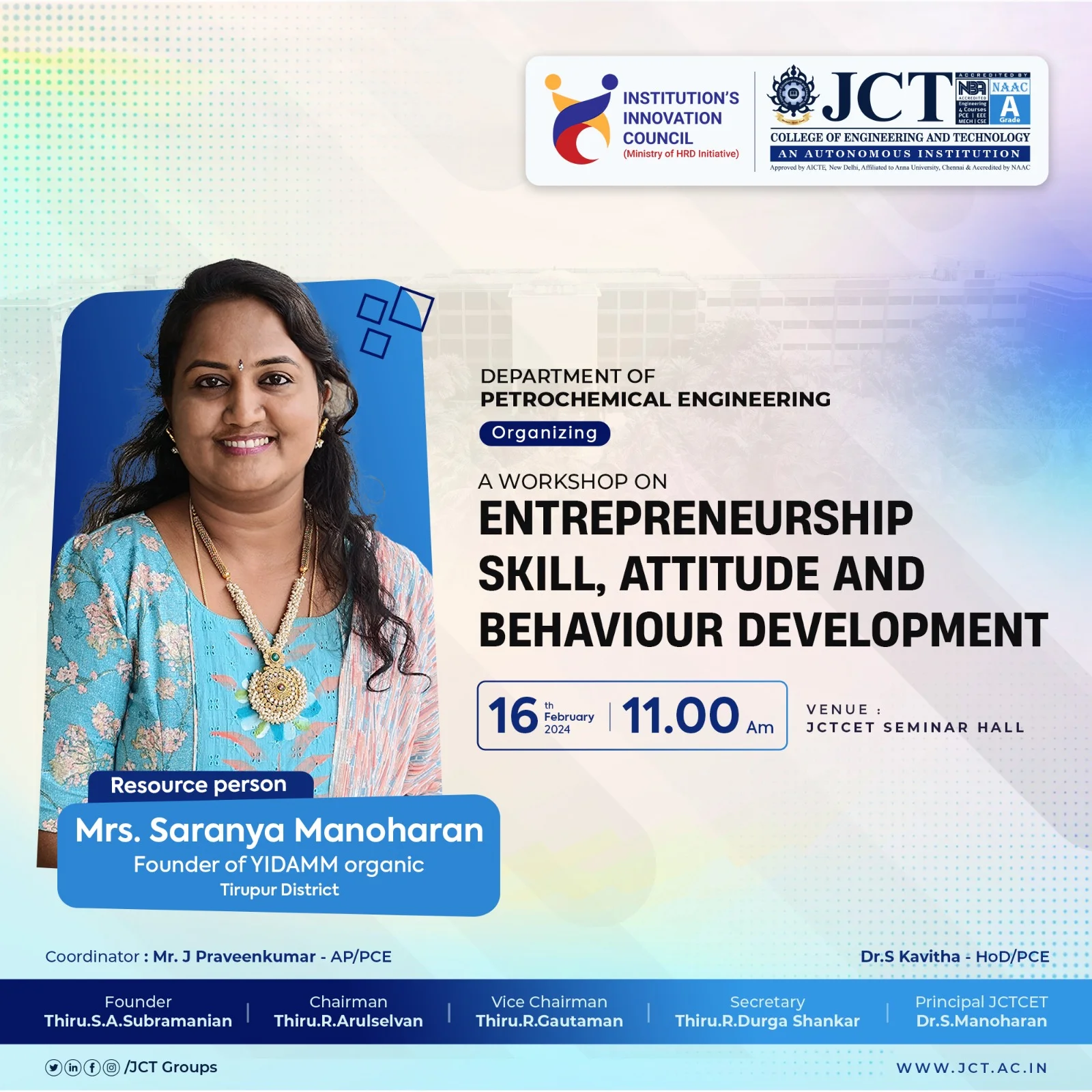Workshop on Entrepreneurship skill, Attitude and Behavior development — photo 10