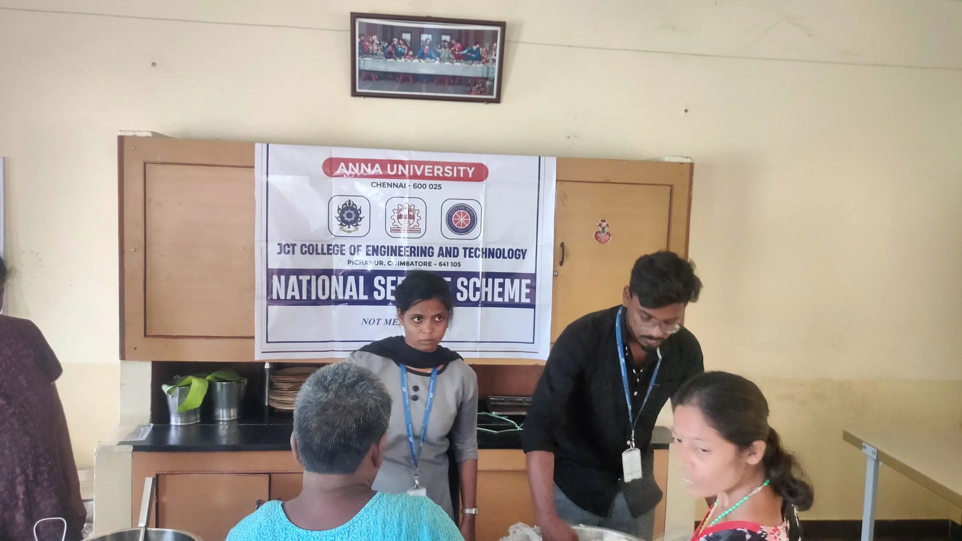 Donated lunch for the inmates at Karunai illam, Karamadai — photo 2