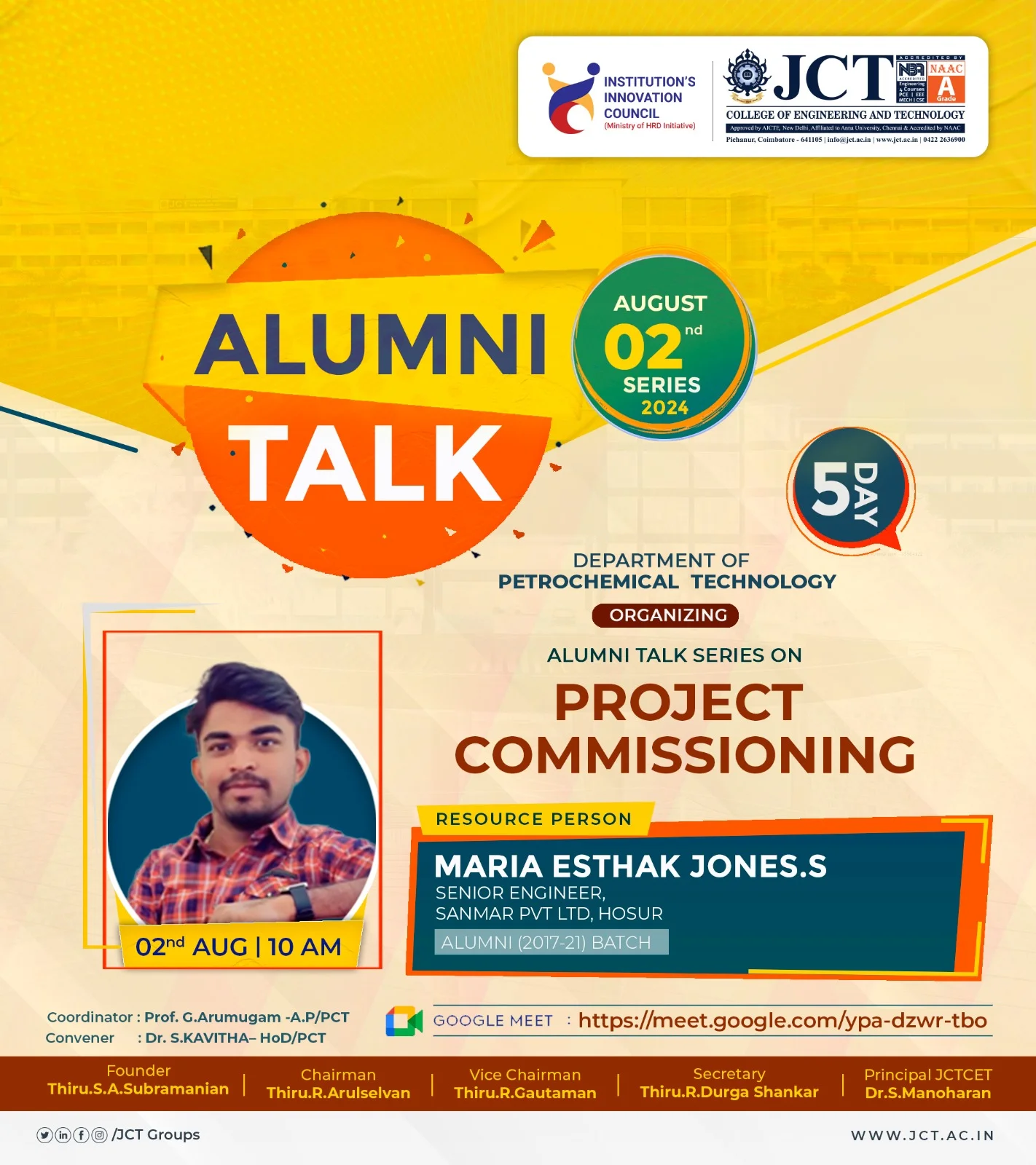 Alumni Talk Series on Project Commissioning — photo 5