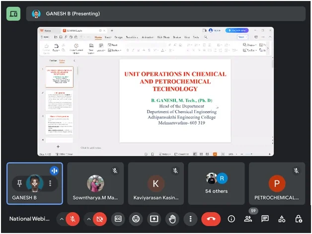 Unit Operations in Chemical and Petrochemical Technology 2024 — photo 1