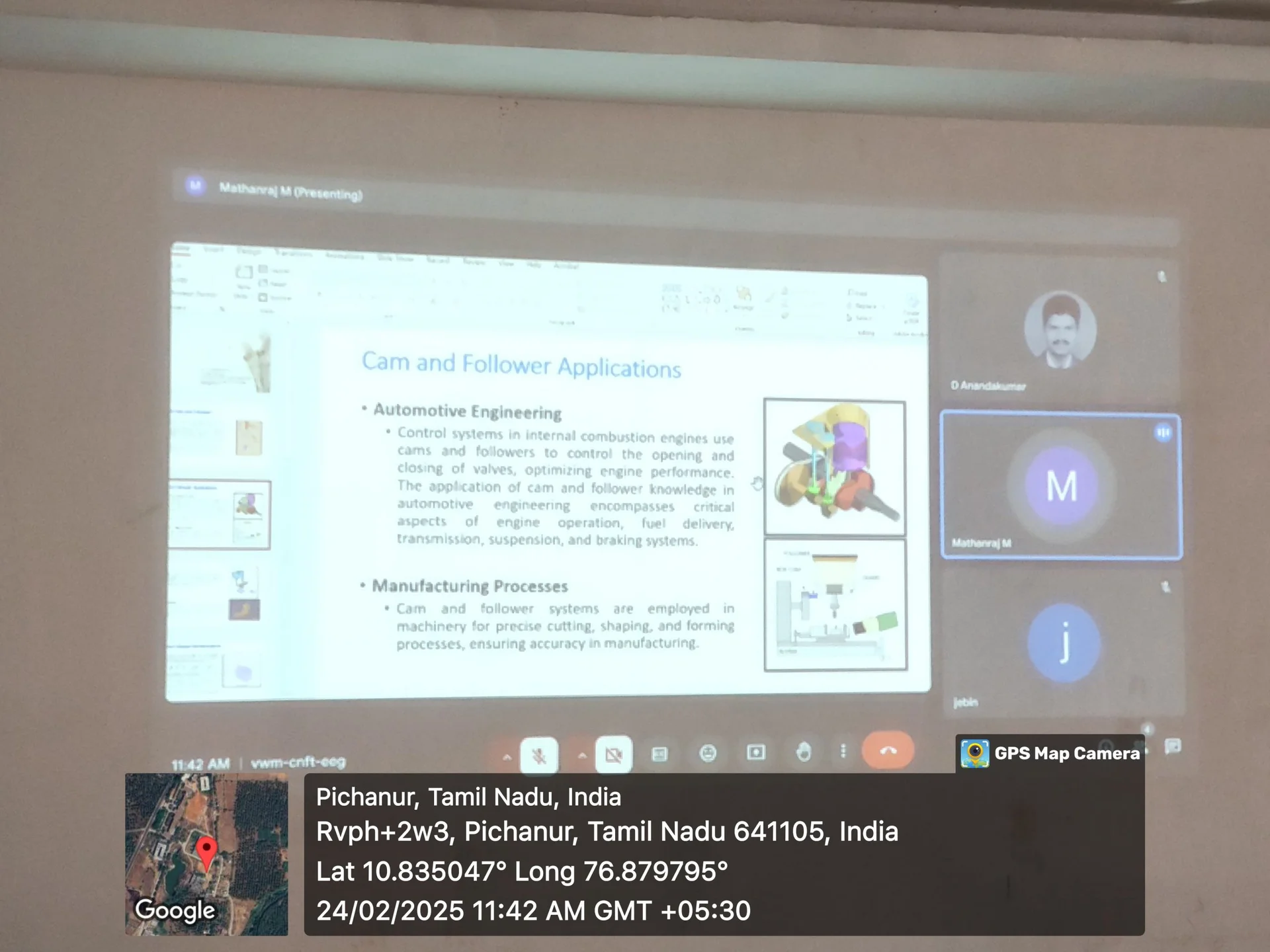 Guest Lecture  on THEORY OF  MACHINES 2025 — photo 4