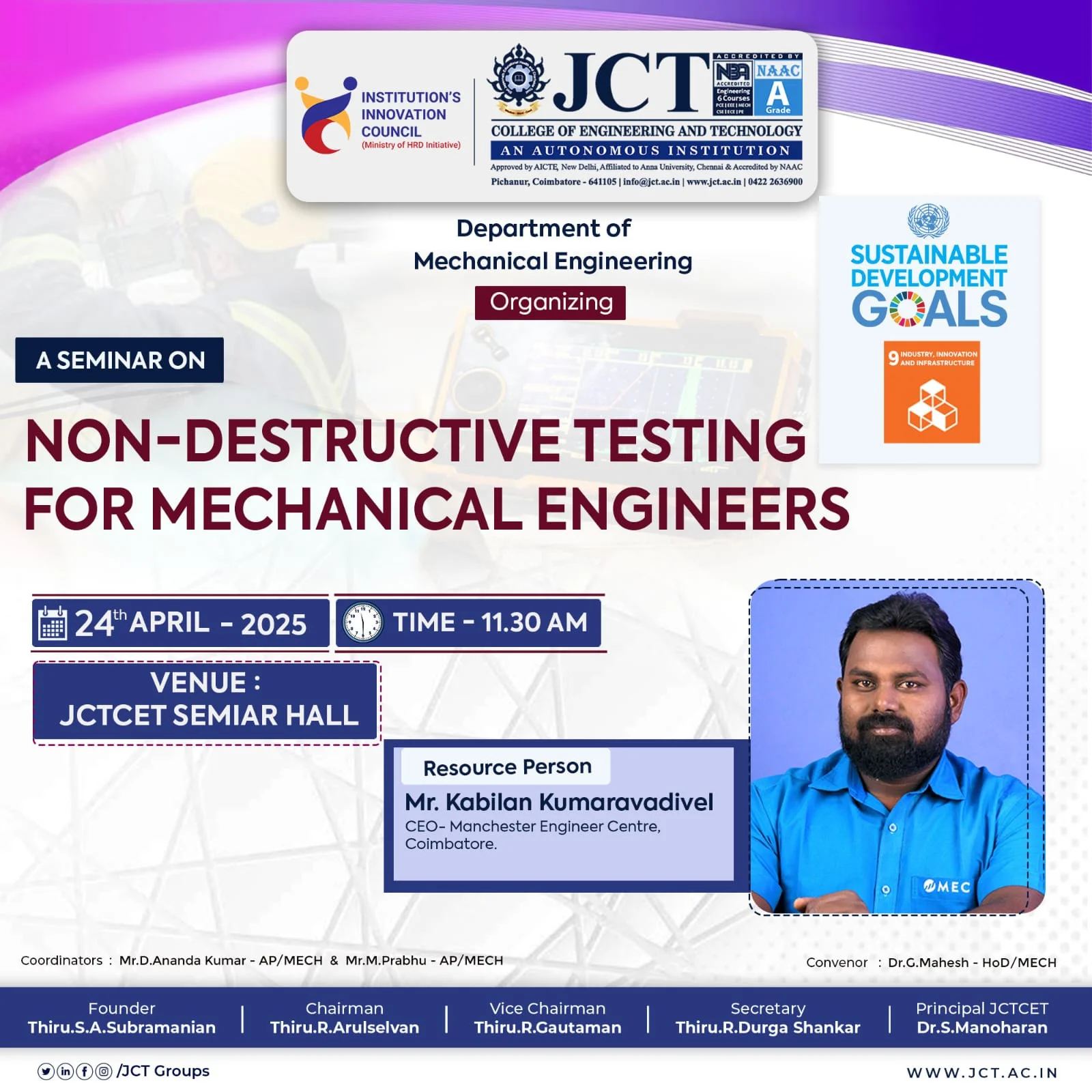 NON-DESTRUCTIVE TESTING FOR MECHANICAL ENGINEERS 2025 — photo 4
