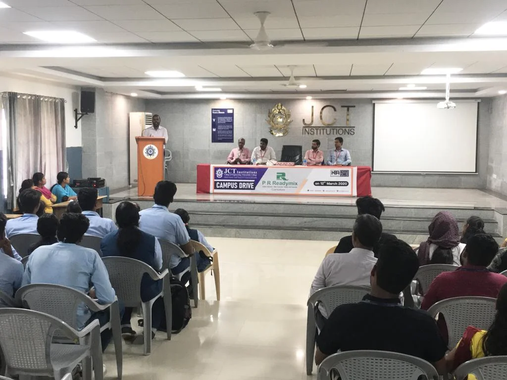 On-Campus Drive – PR Readymix India Pvt. Ltd., Coimbatore — photo 9