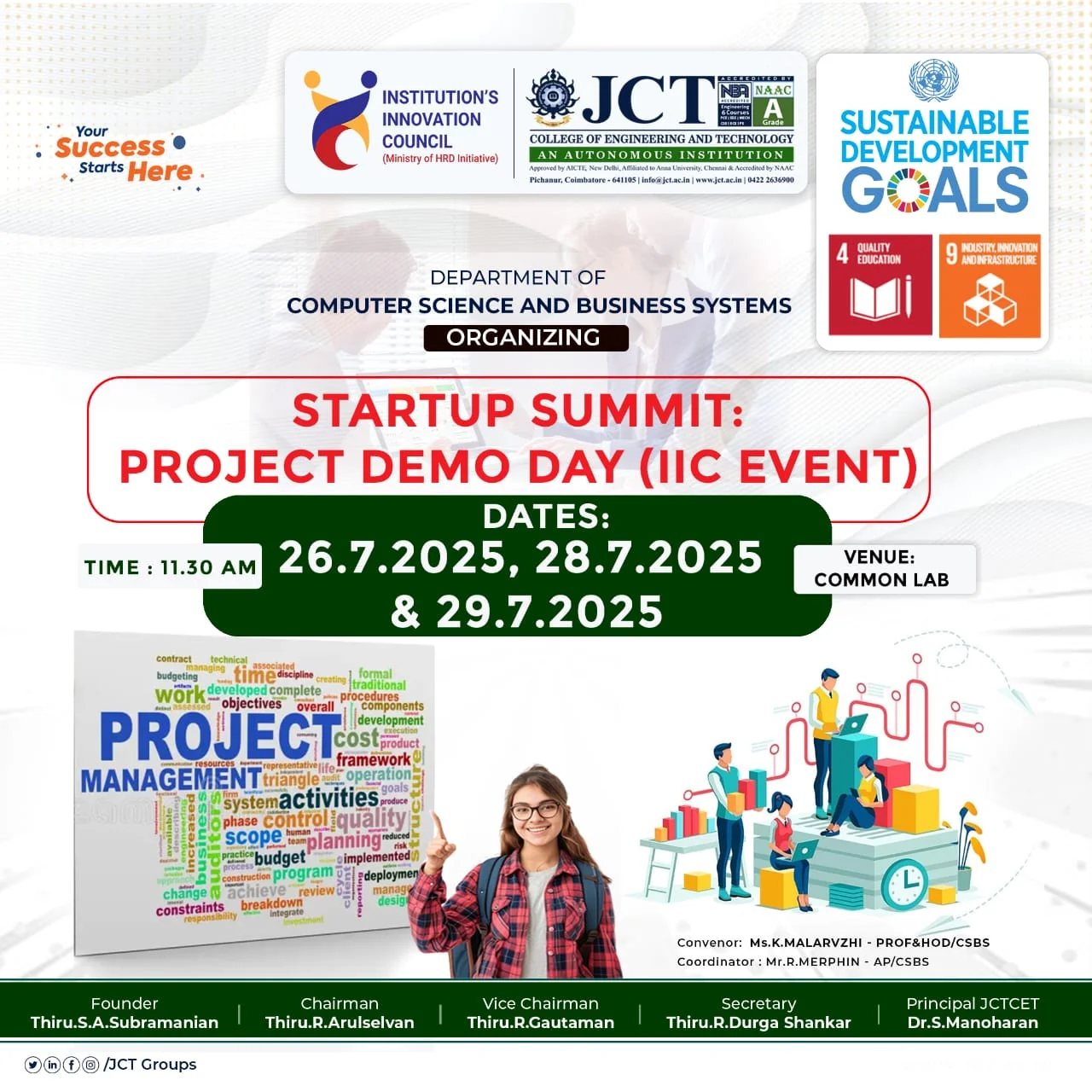 Institute Innovation Council – Start-Up Summit:  Project Demo Day-2025 — photo 5