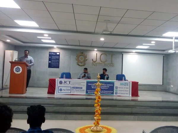 Seminar on “Awareness into Maritime Industry and the Opportunities for Mechanical Engineers” and Construction Management for Civil Engineers” — photo 1