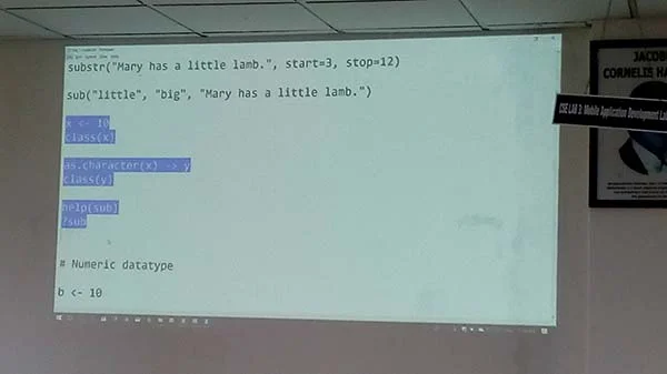 Two Days Faculty Development Program on “introduction to R Programming” — photo 2