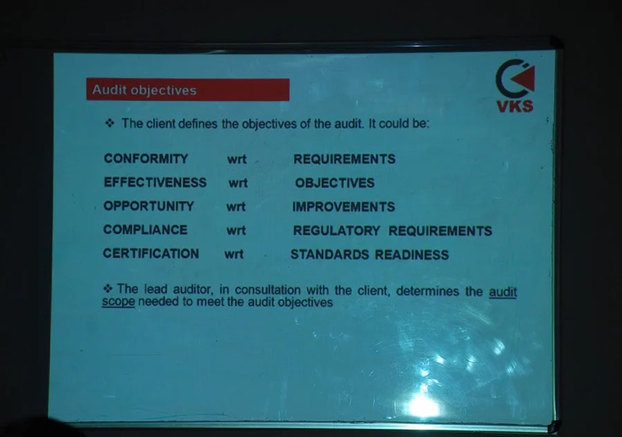 Workshop on “Lead Auditor Course” — photo 5