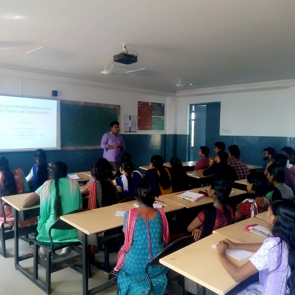 Guest Lecture on ”Design of Smart System Using Iot Cloud and Data Analytics“ — photo 4