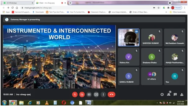 Webinar on IoT Implemented Artificial Intelligence organized by Department of ECE,JCTCET — photo 4