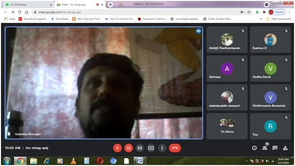 Webinar on IoT Implemented Artificial Intelligence organized by Department of ECE,JCTCET — photo 1