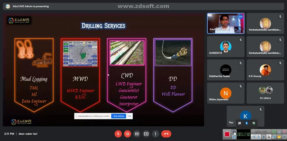 OVERVIEW IN DRILLING SERVICES WEBINAR — photo 1