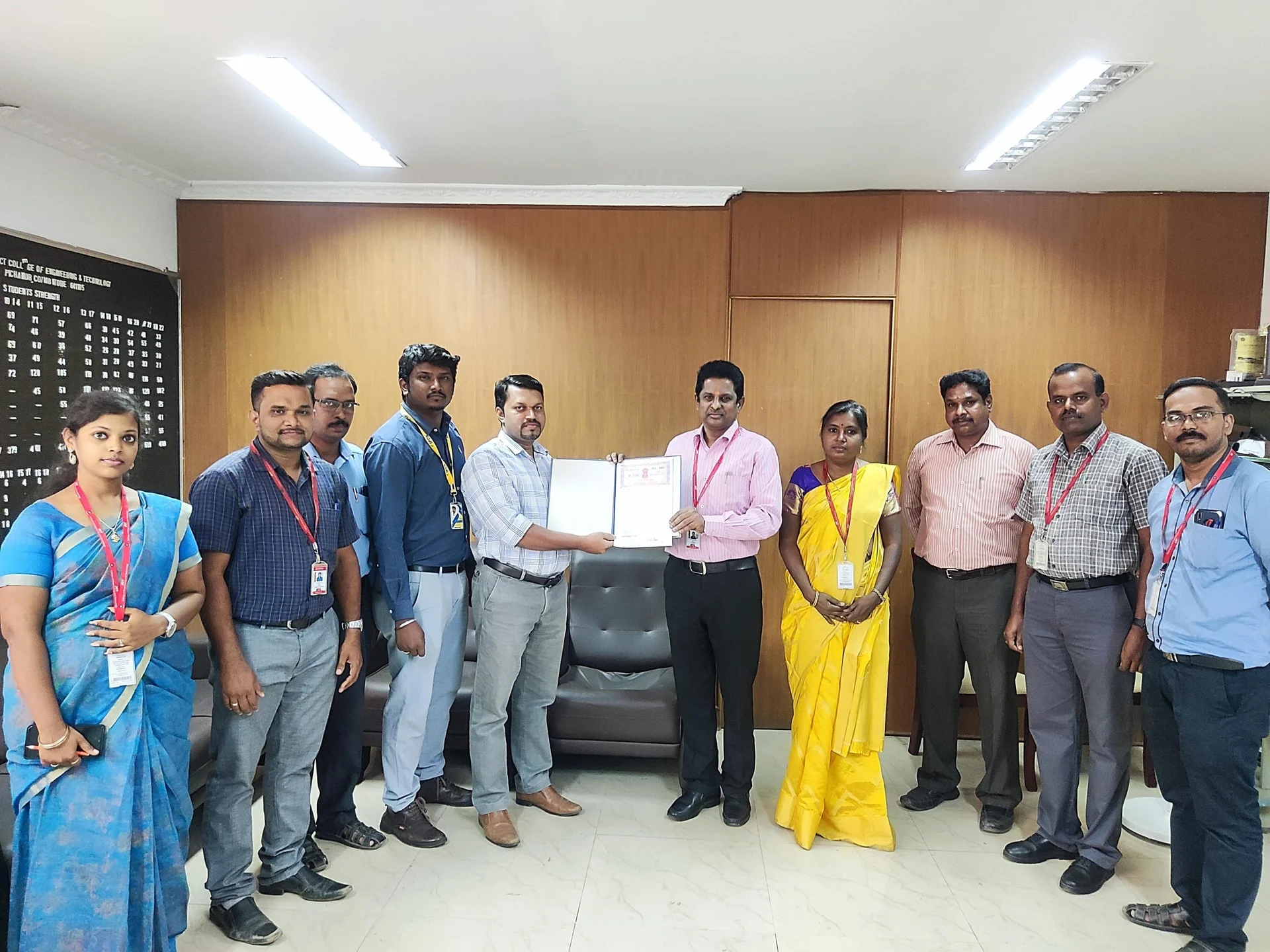 Department of Electrical and Electronics Engineering signed MOU with IPCS Global Solutions Pvt Ltd — photo 1