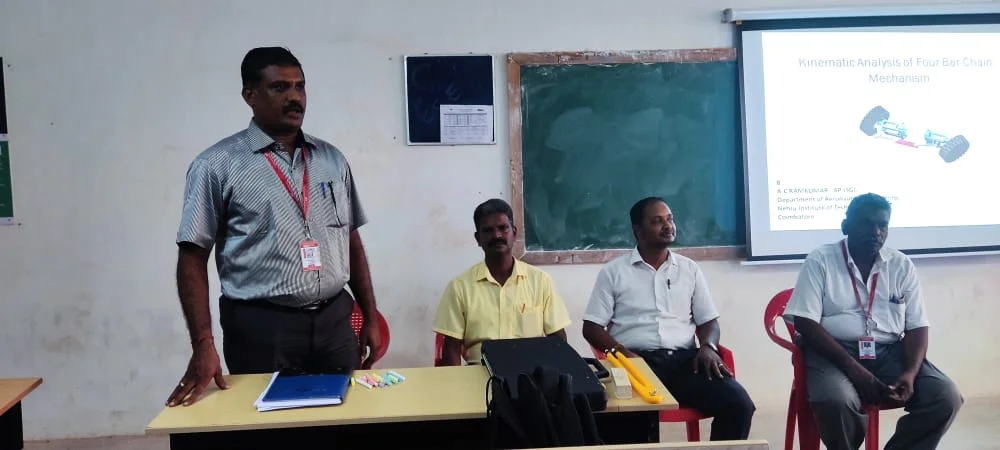 Guest Lecture entitled Kinematics of Machinery — photo 1