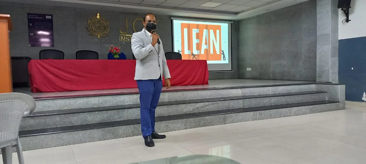 Guest Lecture entitled Basics of Lean and Six Sigma with Real World case Scenarios of Benefits — photo 1