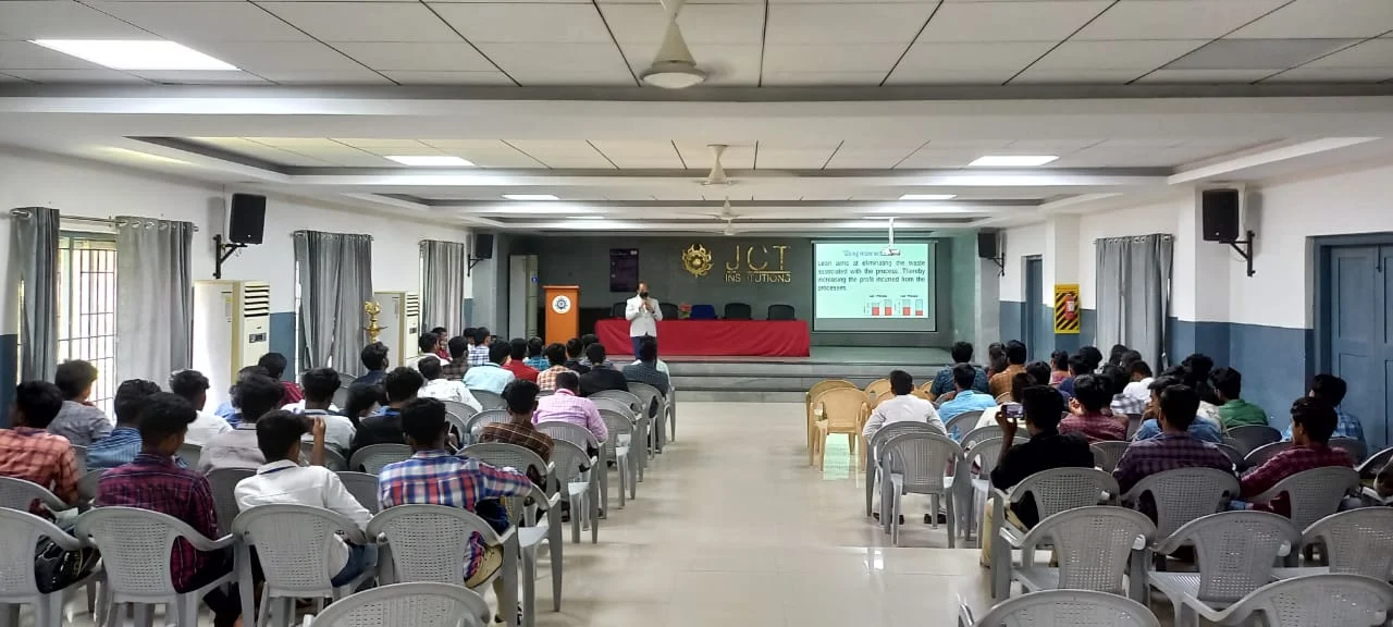 Guest Lecture entitled Basics of Lean and Six Sigma with Real World case Scenarios of Benefits — photo 3