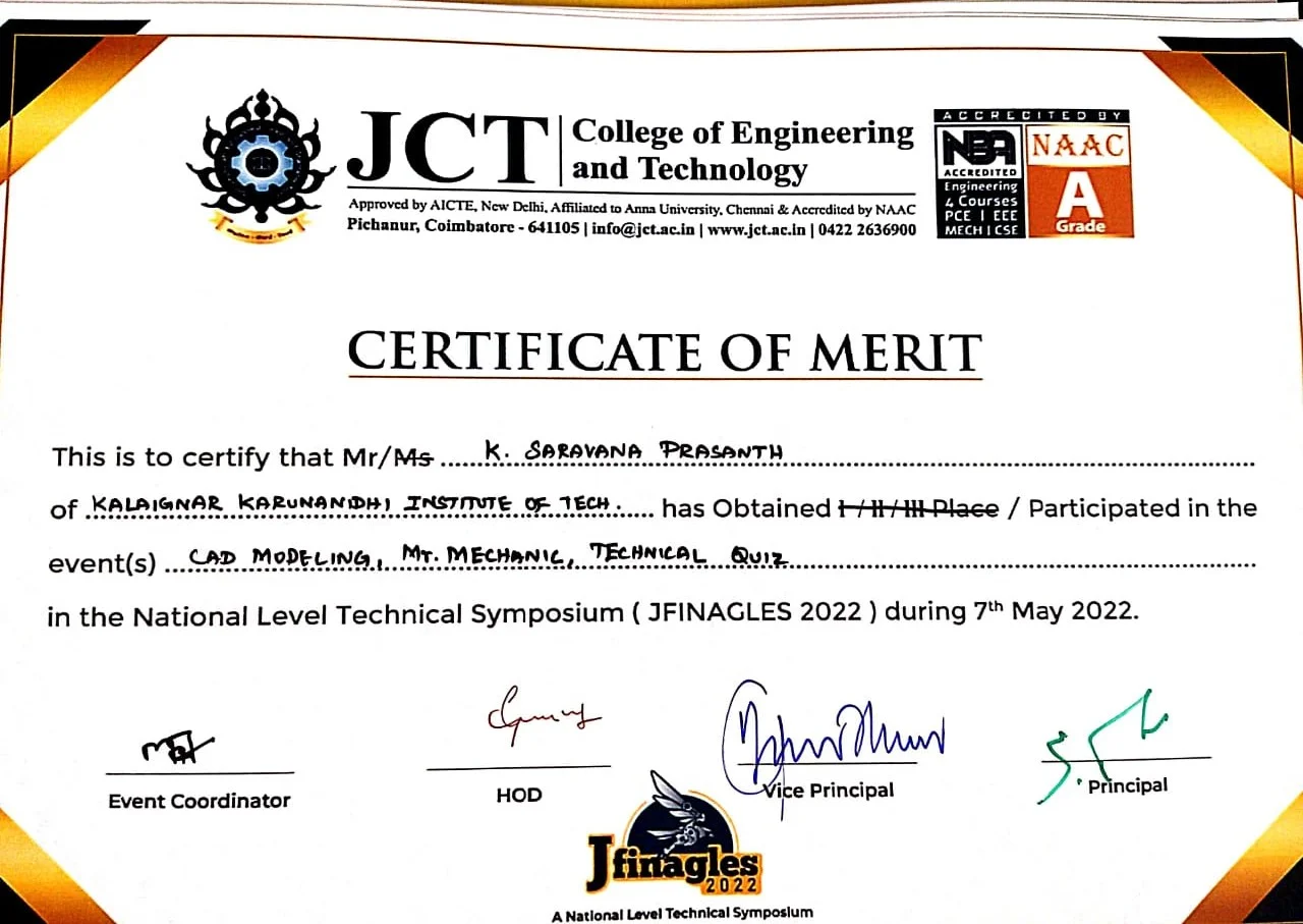 JFINAGLES a National Level Technical Symposium - Mechanical Engineering — photo 14