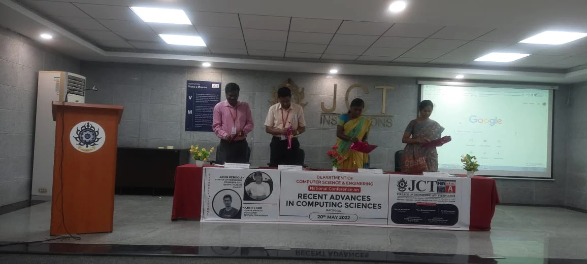 4th National Level Conference on “Recent Advances in Computing Sciences” (RACS’22) — photo 30