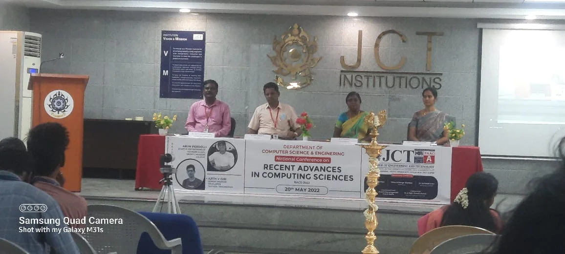 4th National Level Conference on “Recent Advances in Computing Sciences” (RACS’22) — photo 39